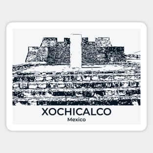 Xochicalco - Mexico Magnet